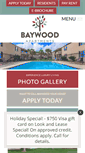Mobile Screenshot of baywoodapartmentsneworleans.com